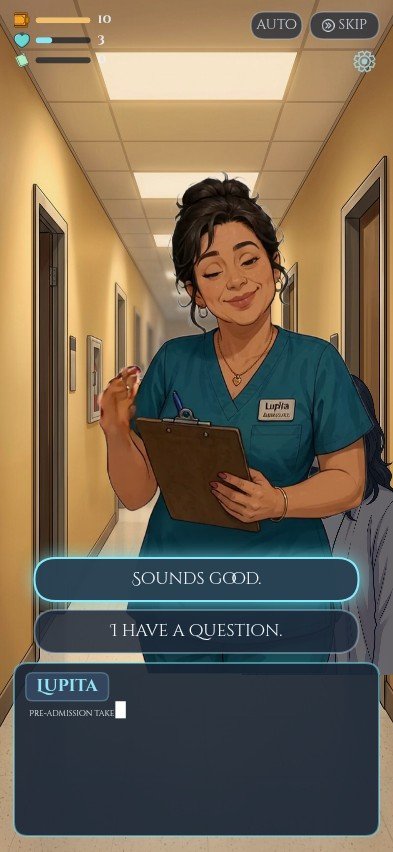 Pre-Admission (Inspired by News Report) by User 285bd2a9